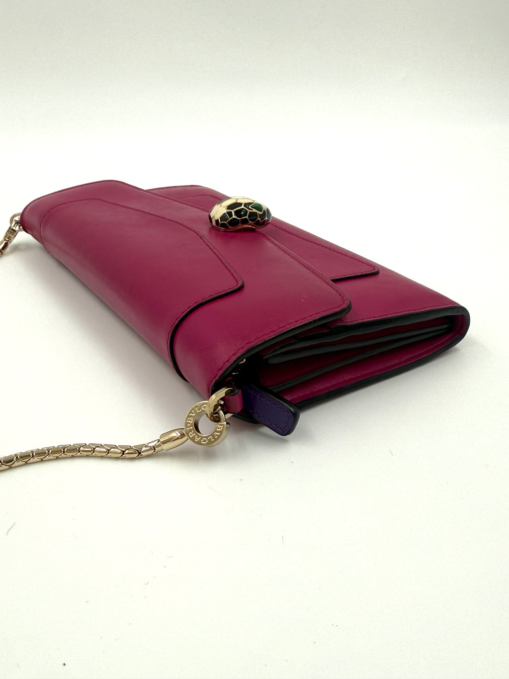 Bvlgari Serpenti Forever Crossbody Wallet on Chain - Pre Owned Authentic