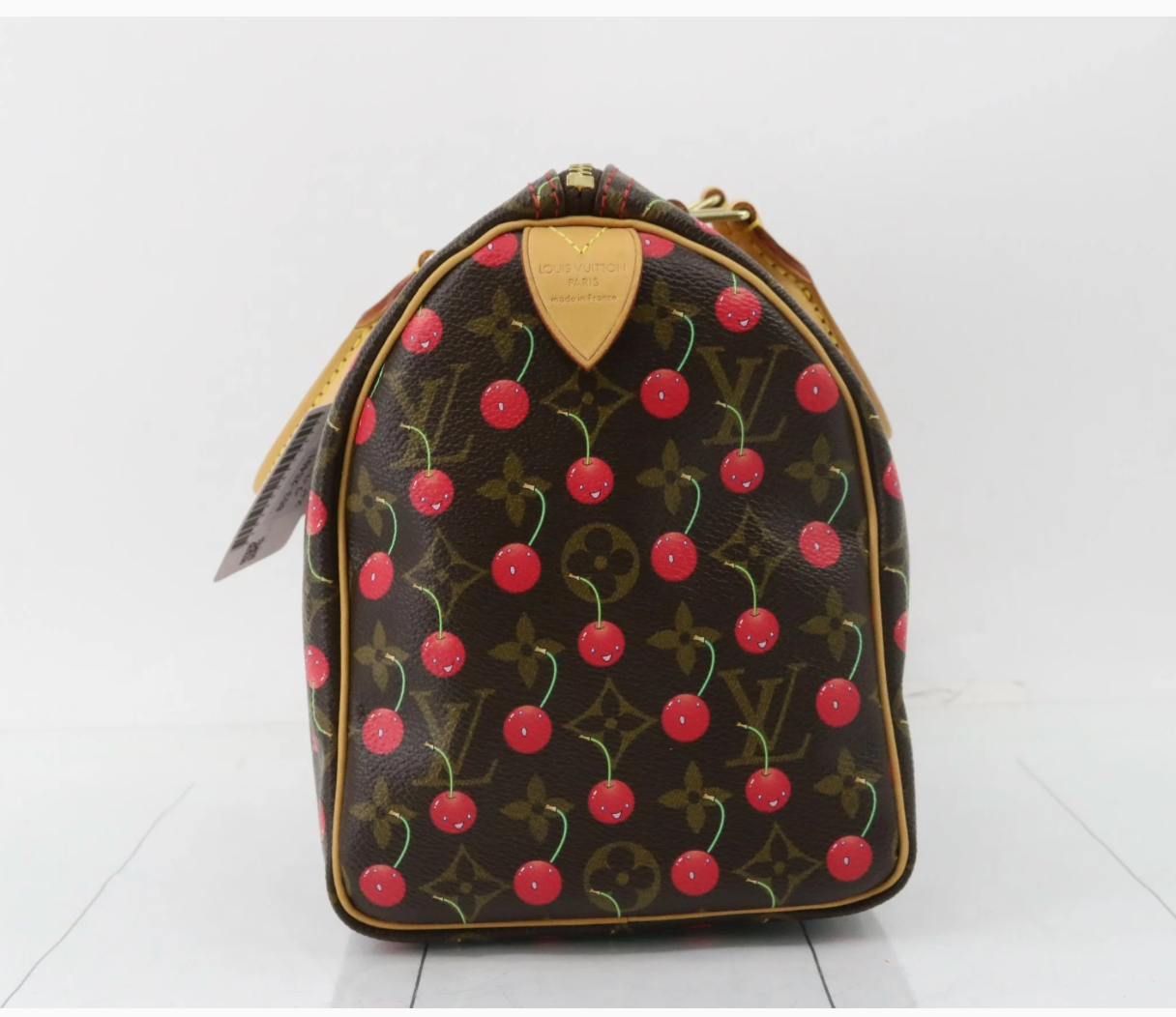 Pre-Owned Louis Vuitton Murakami Cherries Speedy 25 - Authentic