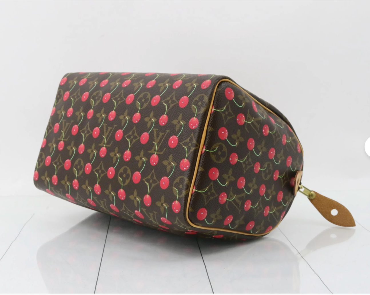 Pre-Owned Louis Vuitton Murakami Cherries Speedy 25 - Authentic